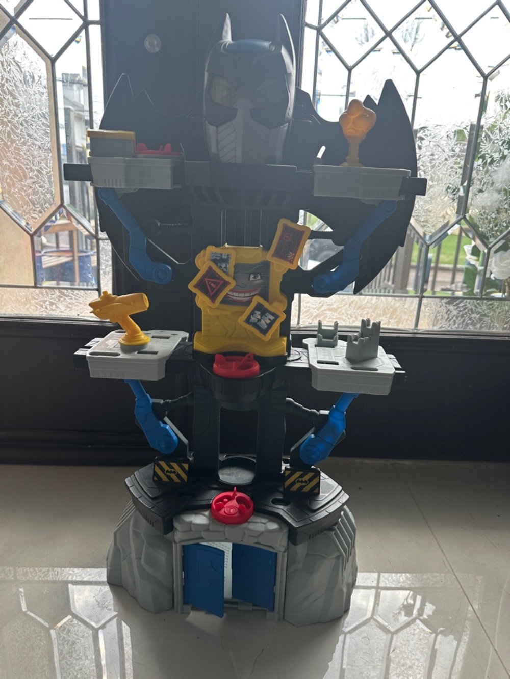 Batman Playset Activity Tower - Blue, Black & Yellow